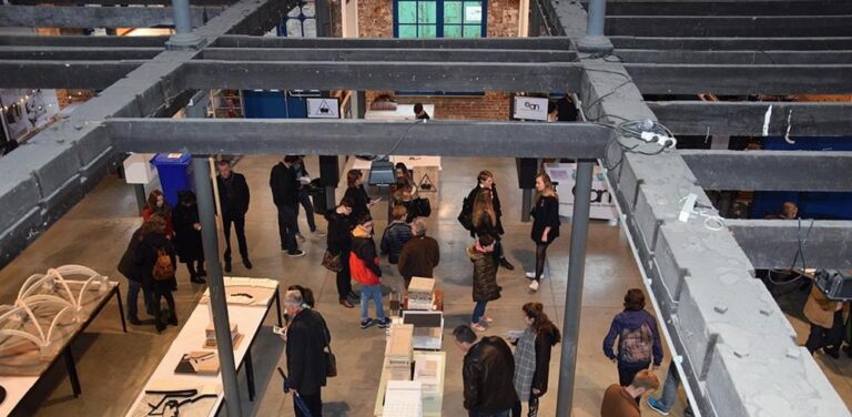 Vue du grand Hall- Journée Portes ouvertes ©ENSA Normandie