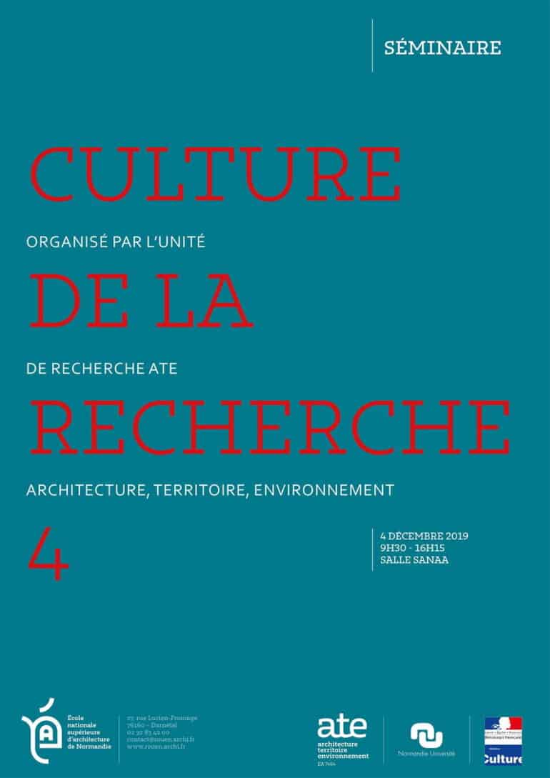 Séminaire – Culture de la recherche 4
