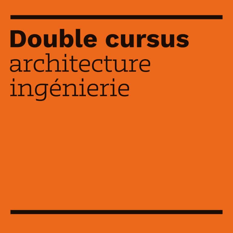 Double cursus architecture ingénierie