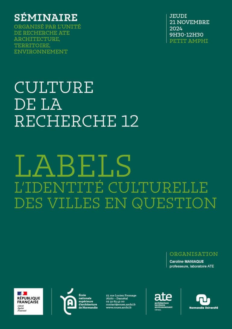 Séminaire – Culture de la recherche 12