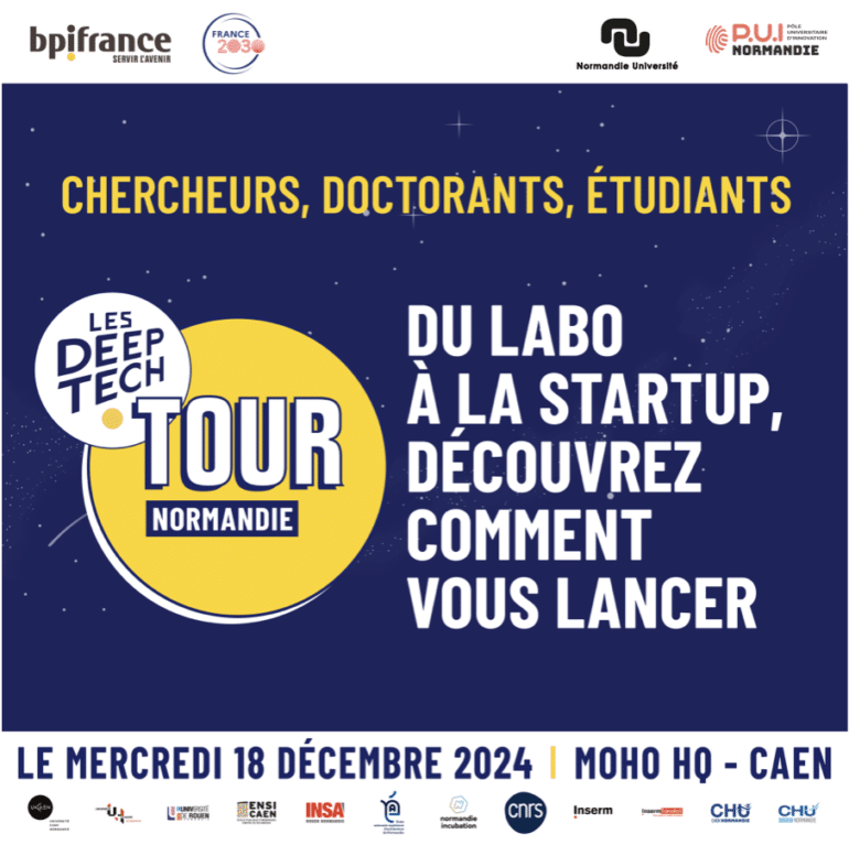 Les Deeptech tour Normandie