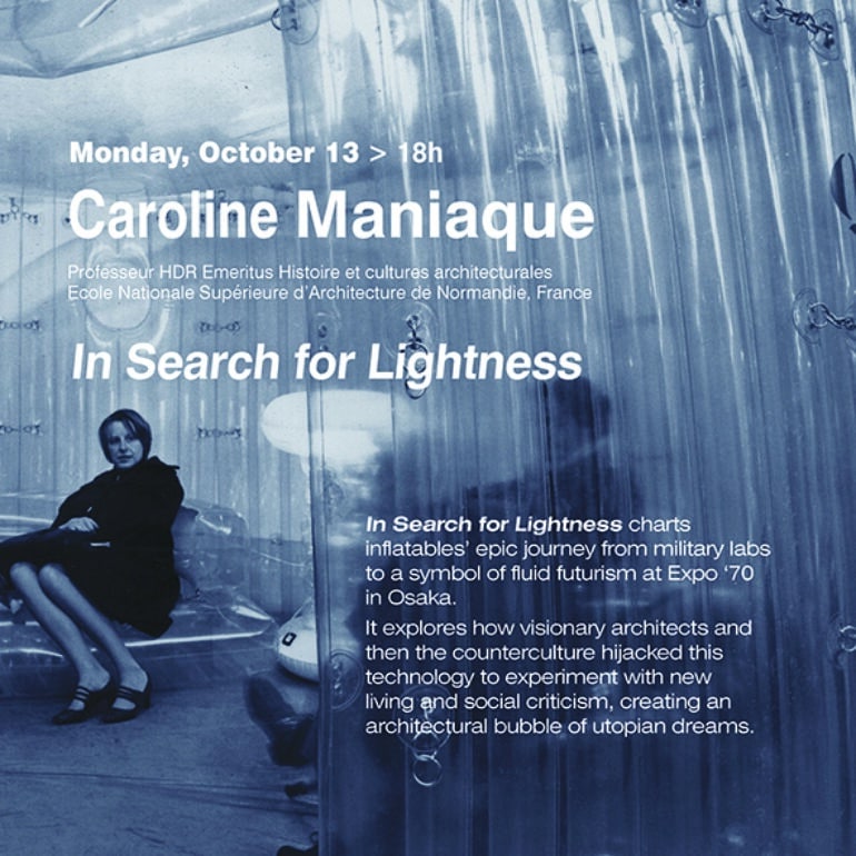 Conférence – In Search for Ligthness