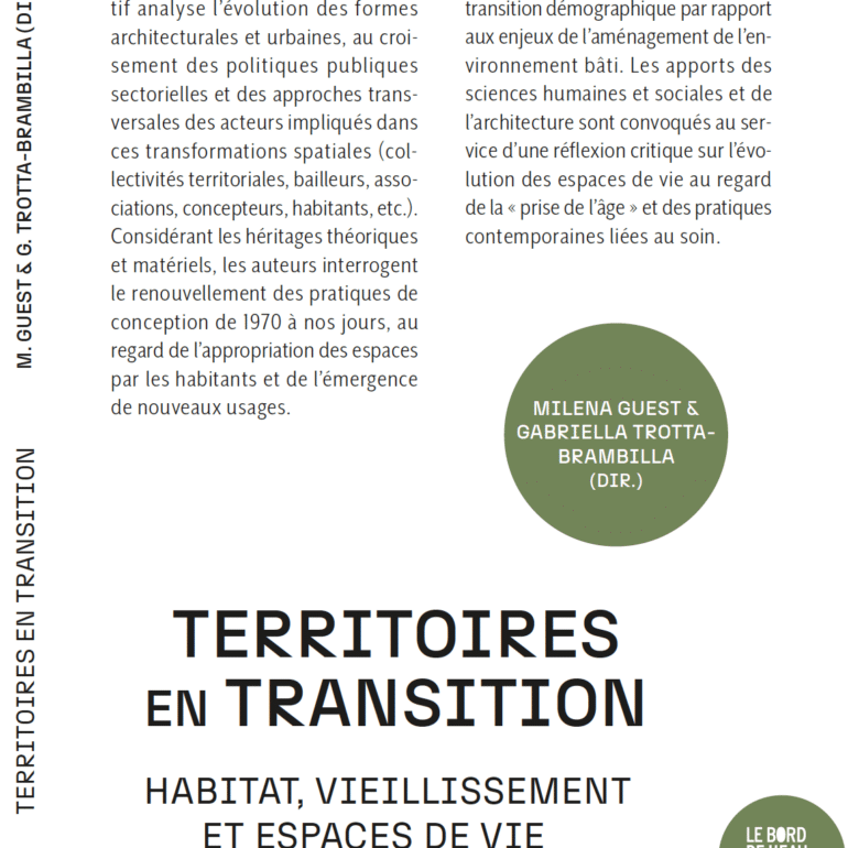 <i>Territoires en transition. Habitat, vieillissement et espaces de vie</i>