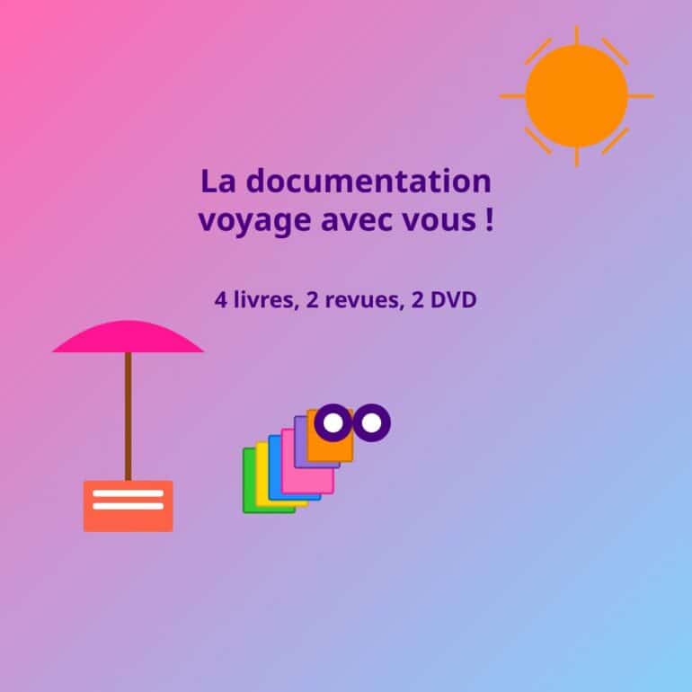 Borrow for the summer: the materials will follow you on vacation!