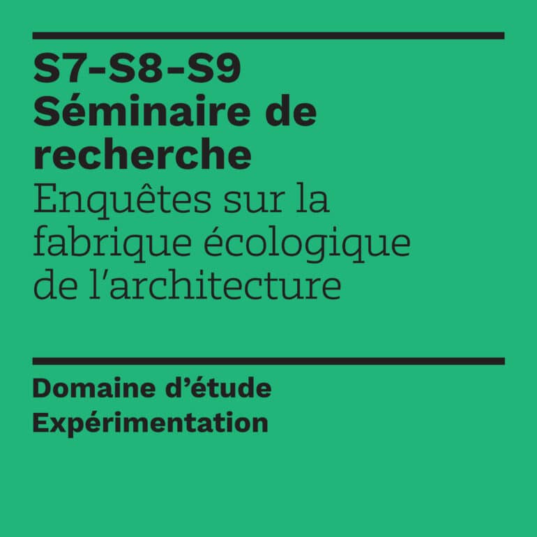 Research Seminar S7-S8-S9