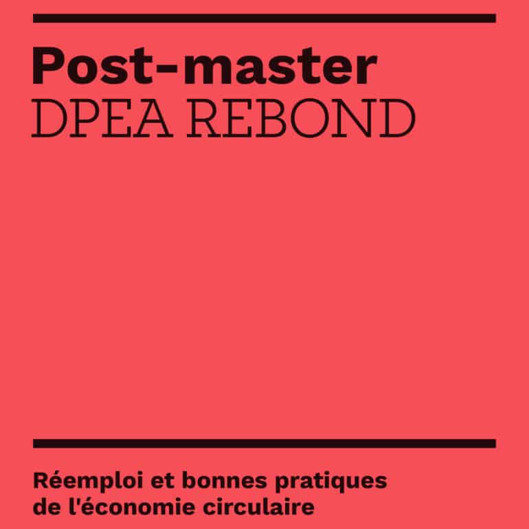 Postgrado DPEA «Rebond»